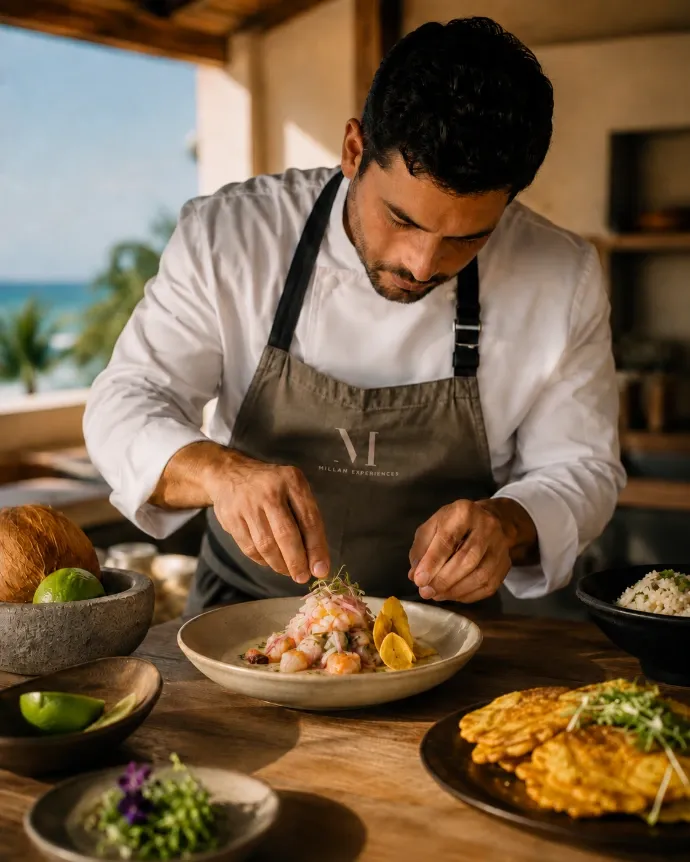 A fully personal culinary experience, wherever you are.